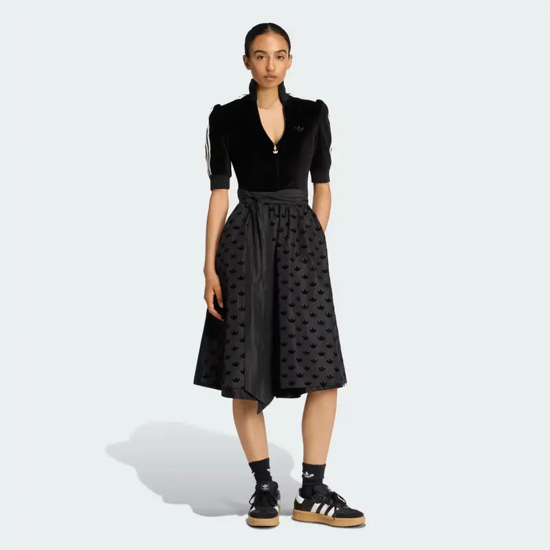 Abito DIRNDL ADIDAS ORIGINALS Black miniatura 3