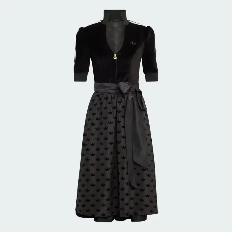 Abito DIRNDL ADIDAS ORIGINALS Black miniatura 4