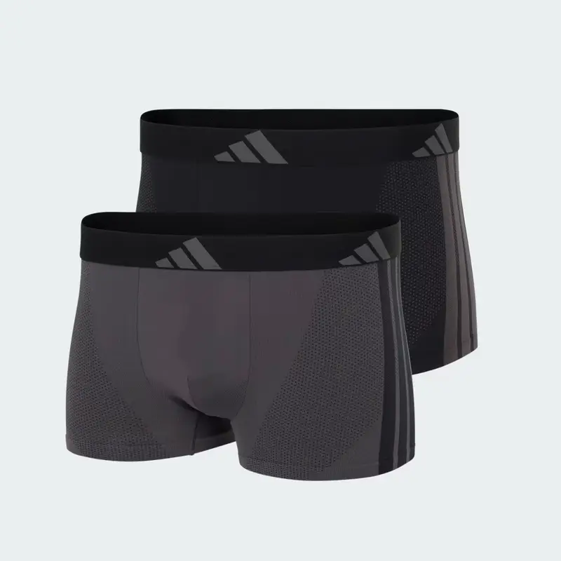 ACTIVE MICRO STRETCH SEAMLESS TRUNK 2 PACK UNDERWEAR Black miniatura 4