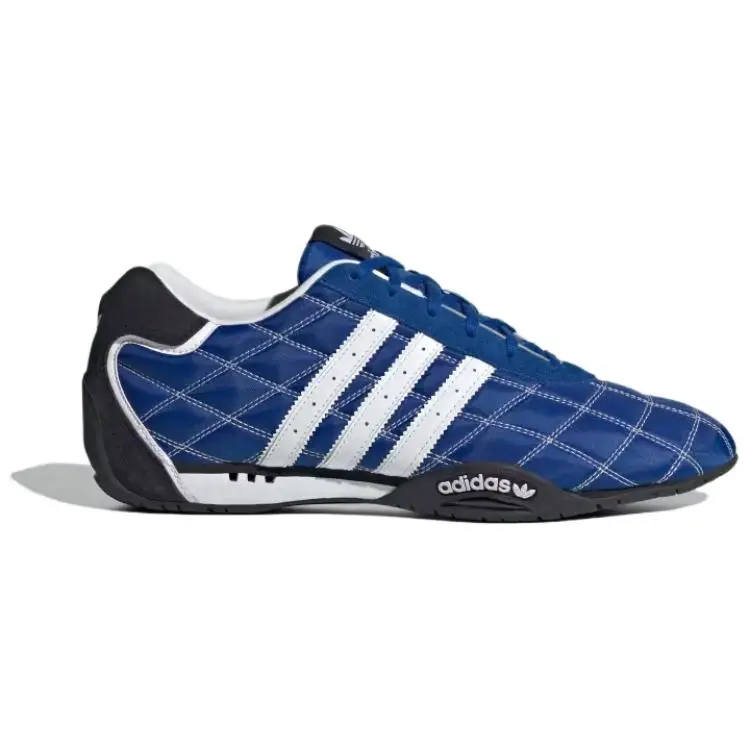Adi Racer Low Azzurro Potenza Sneakers Unisex Bianco Nuvola Nero Core JP7012 38⅔ miniatura 4