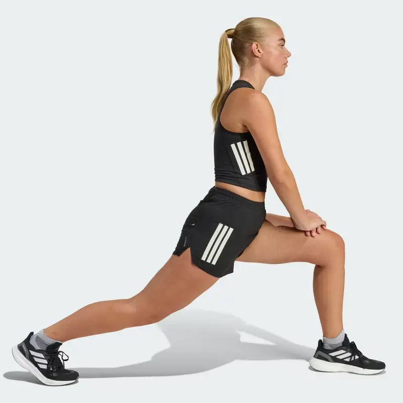 adi365 Canotta Iconico Running Crop Black miniatura 3