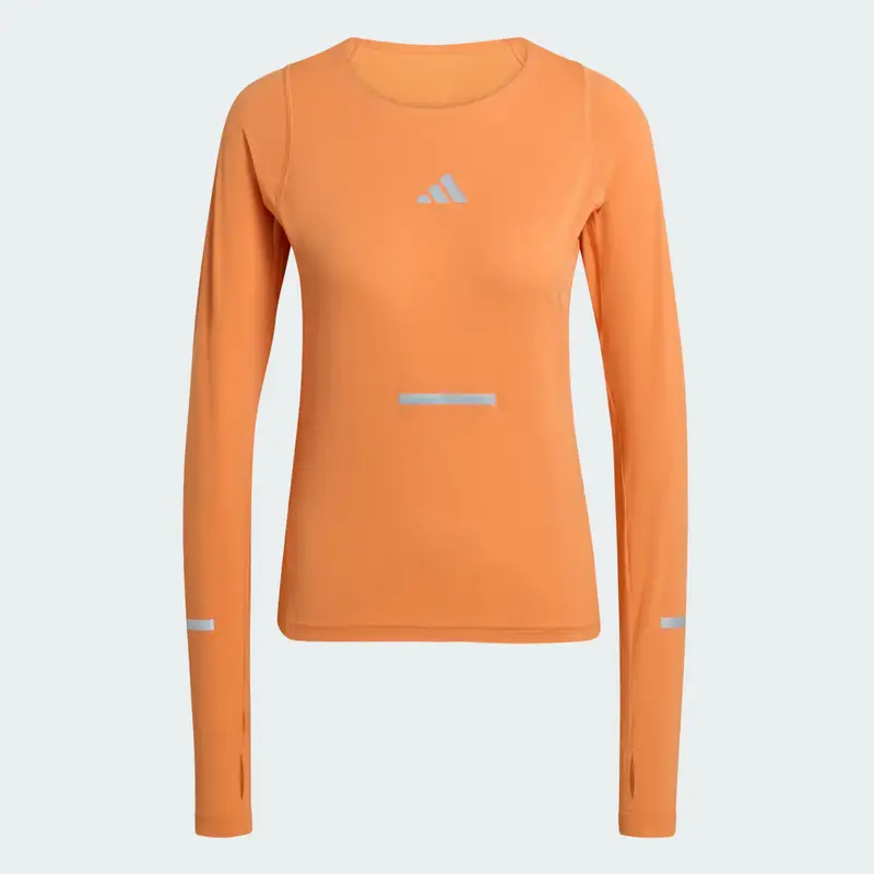 ADI365 Climacool+ Longsleeve Dusky Orange miniatura 4