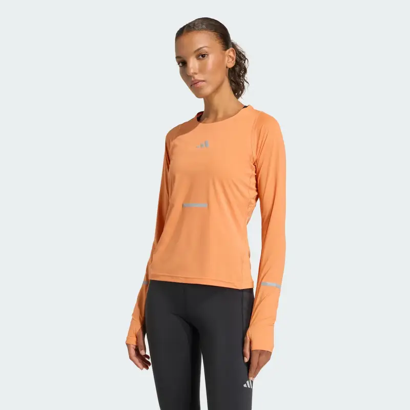ADI365 Climacool+ Longsleeve Dusky Orange