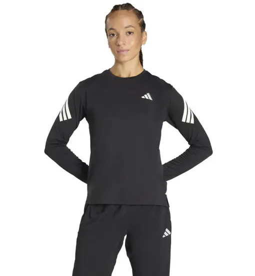 Adi365 Climacool W - maglia running maniche lunghe - donna Black