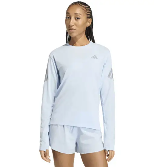 Adi365 Climacool W - maglia running maniche lunghe - donna Blue