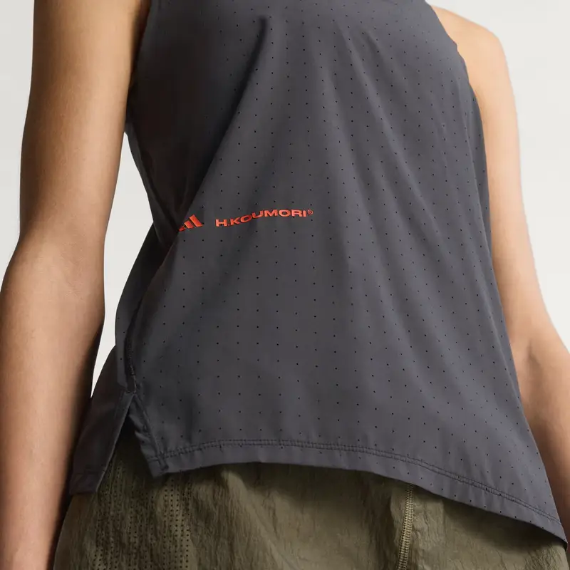 Adi365 H.Koumori Running Canotta Black miniatura 3