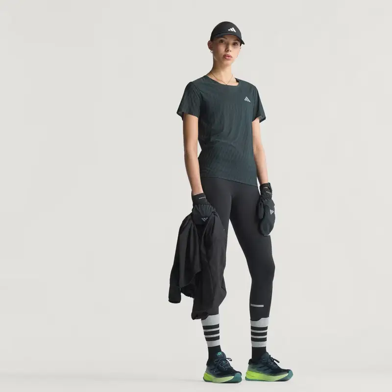 Adidas T-shirt Nero 3174966 miniatura 4