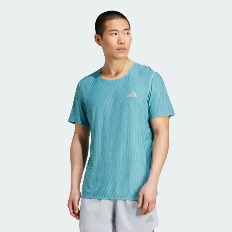 Adidas T-shirt Turchese 3184030