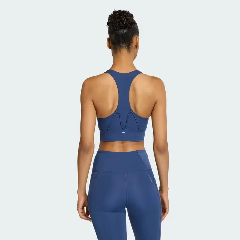 adi365 Running Pocket Reggiseno Sportivo a medio sostegno Tech Indigo miniatura 2