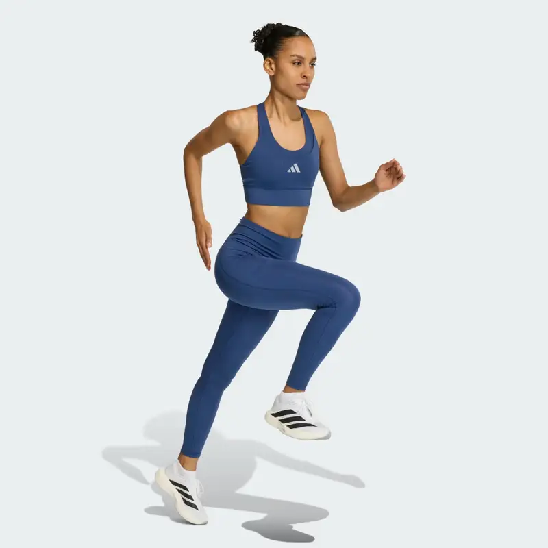 adi365 Running Pocket Reggiseno Sportivo a medio sostegno Tech Indigo miniatura 3