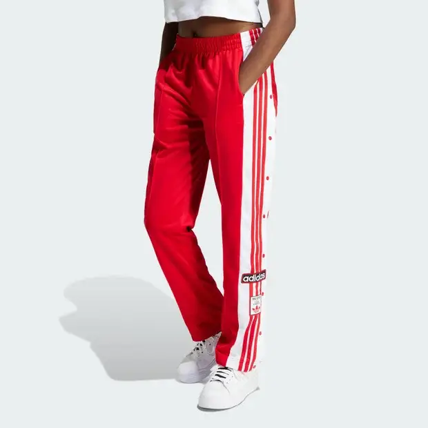 Adibreak Donna - Pantaloni Rosso Red