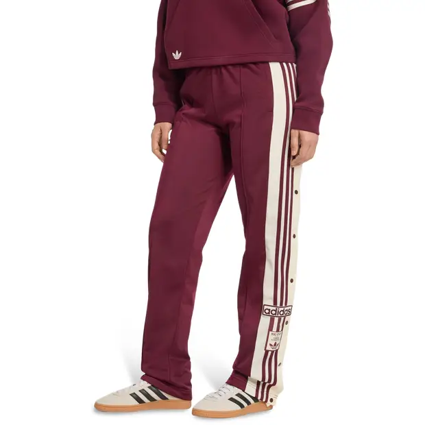 Adibreak Tracksuit Bottoms female Pantaloni - Rosso - Poly Mesh - Foot Locker Red