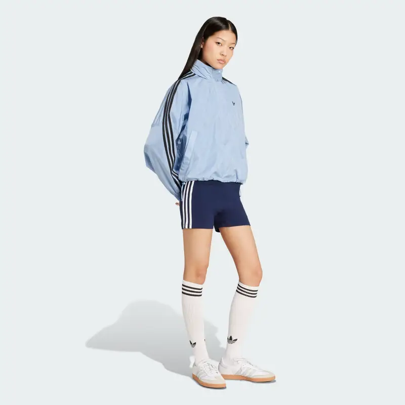 Adicolor 3-Stripes Bottino Pantaloncini Co Night Indigo miniatura 3