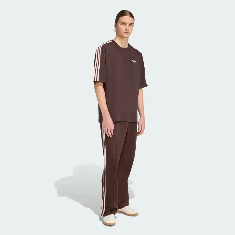 ADICOLOR 3-STRIPES OVERSIZED TEE Aurora Coffee miniatura 3