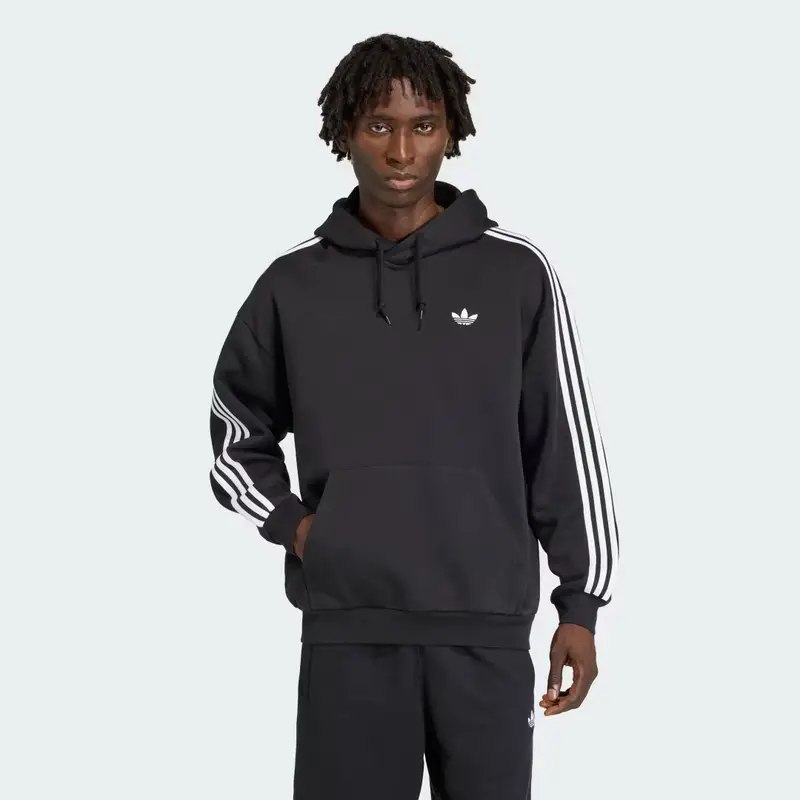 ADICOLOR CLASSICS 3-STRIPES HOODY Black
