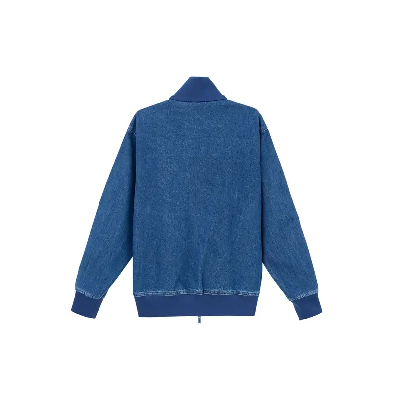 Adicolor Denim Firebird Giacca da Tuta Denim Blu Medio Uomo Streetwear JC6233 XL miniatura 2