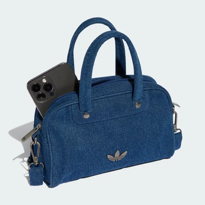 ADICOLOR MINI BOWLING BORSA DENIM Light Denim miniatura 4