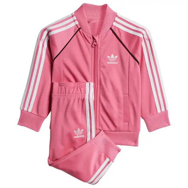 Adicolor Sst Track Suit unisex Tute da ginnastica - Rosa - Poly Mesh - Foot Locker Pink