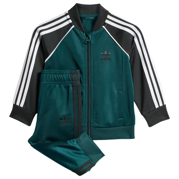 Adicolor Sst Track Suit unisex Tute da ginnastica - Verde - Poly Mesh - Foot Locker Green
