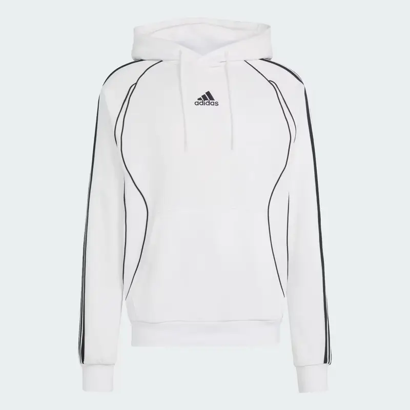 Adicolor Teamgeist Cut Line Felpa con cappuccio White miniatura 4