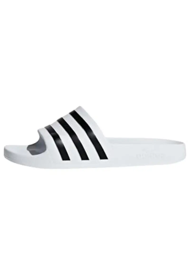 adidas Adilette Aqua Slides, Infradito Unisex - Adulto, Cloud White Core Black Cloud White, 44.5 EU