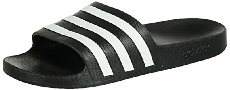 adidas Adilette Aqua Slides, Infradito Unisex - Adulto, Core Black Core Black Core Black, 48 EU