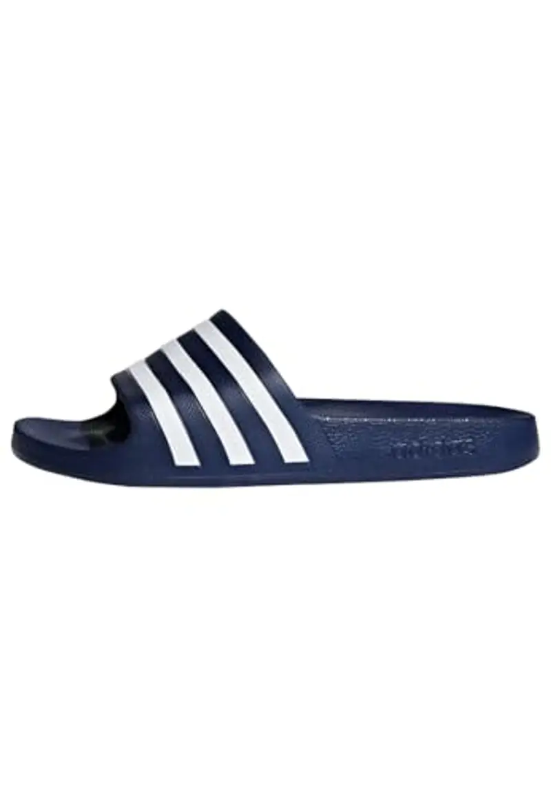 adidas Adilette Aqua Slides, Infradito Unisex - Adulto, Dark Blue Cloud White Dark Blue, 47 EU