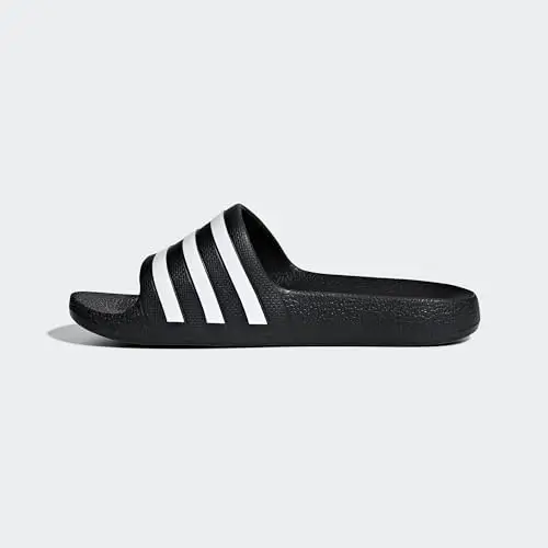 adidas Adilette Aqua Slides Kids, Infradito Unisex - Bambini e ragazzi, Core Black / Cloud White / Core Black, 31 EU miniatura 2