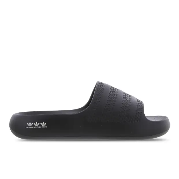 adilette female Scarpe - Nero - Gomma - Foot Locker Black