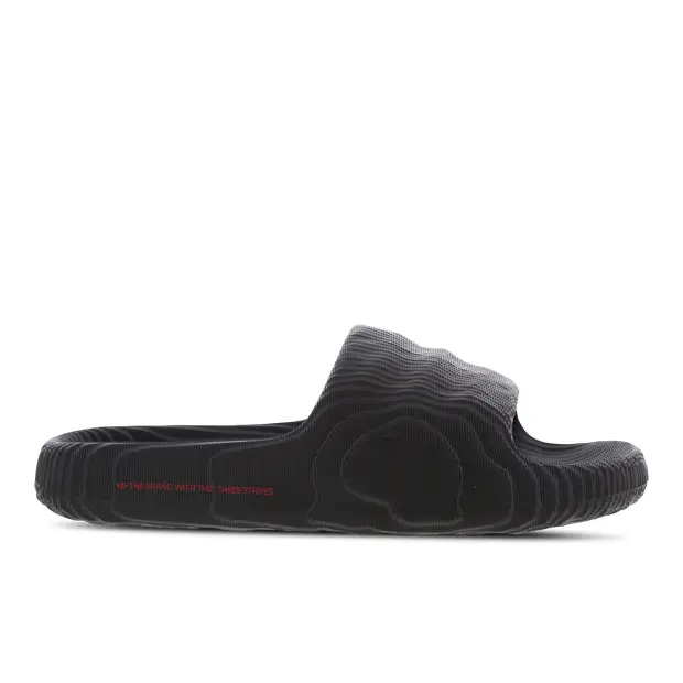 adilette male Infradito e sandali - Nero - Sintetico - Foot Locker Black