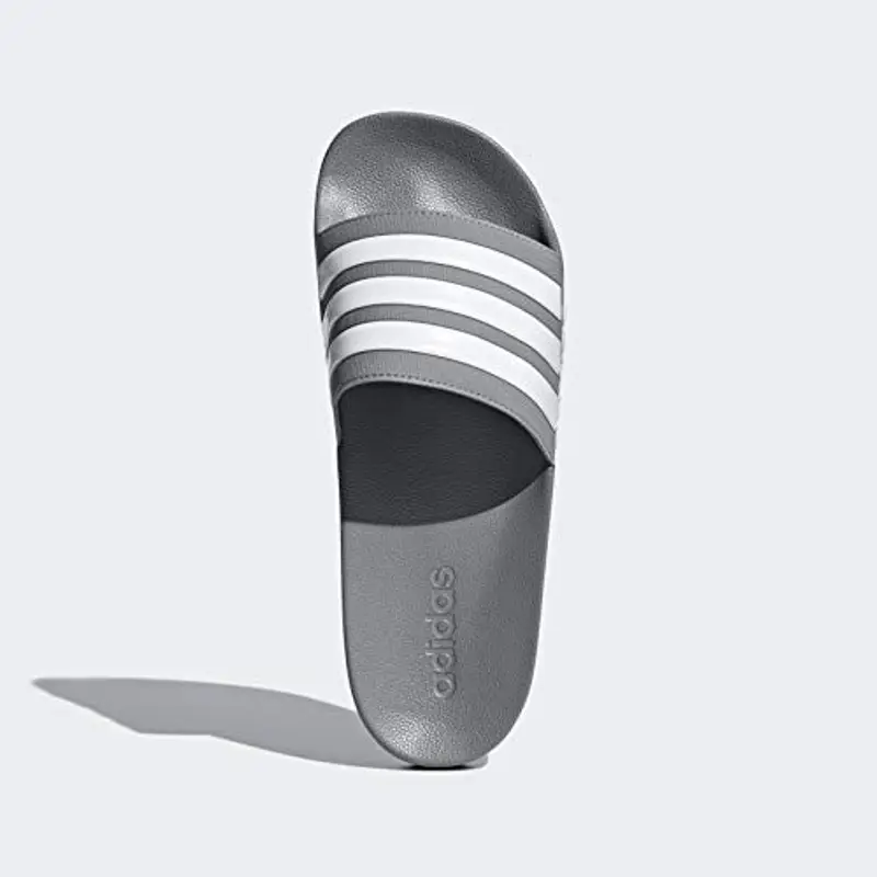 adidas Adilette Shower, Infradito Uomo, Grigio Grey White Grey, 46 EU miniatura 2