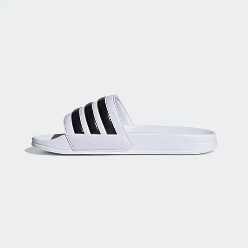 adidas Adilette Shower Slides, Infradito Unisex - Adulto, Cloud White Core Black Cloud White, 37 EU miniatura 2