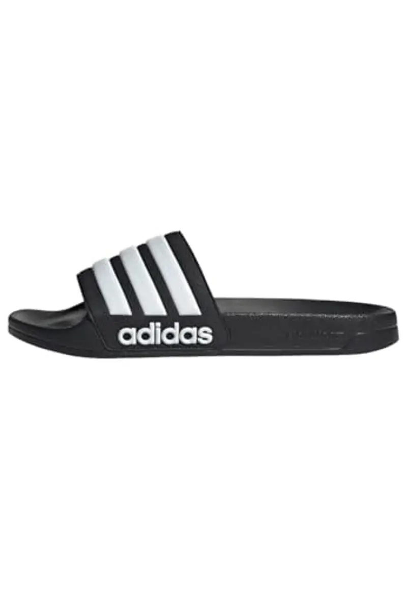 adidas Adilette Shower Slides, Infradito Unisex-Adulto, Core Black Cloud White, 43 EU