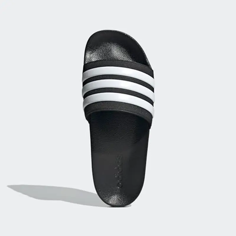 adidas Adilette Shower Slides, Infradito Unisex - Adulto, Core Black / Cloud White, 44.5 EU miniatura 3