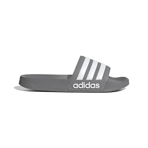 adidas Adilette Shower Slides, Infradito Unisex - Adulto, Grey Three Cloud White Grey Three, 42 EU