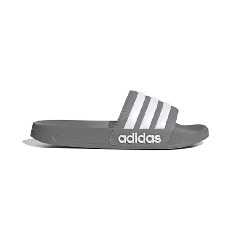 adidas Adilette Shower Slides, Infradito Unisex - Adulto, Grey Three Cloud White Grey Three, 43 EU
