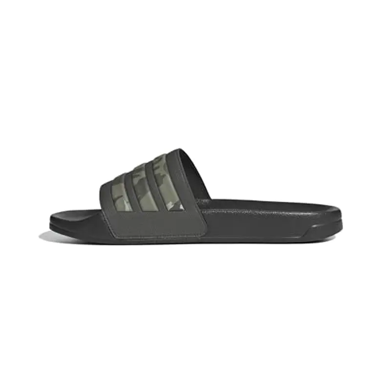 adidas Adilette Shower Slides, Infradito Unisex - Adulto, Shadow Olive Putty Grey Olive Strata, 40.5 EU miniatura 2