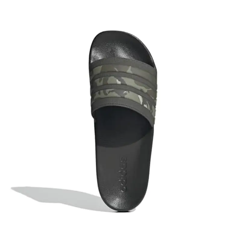 adidas Adilette Shower Slides, Infradito Unisex - Adulto, Shadow Olive Putty Grey Olive Strata, 40.5 EU miniatura 3