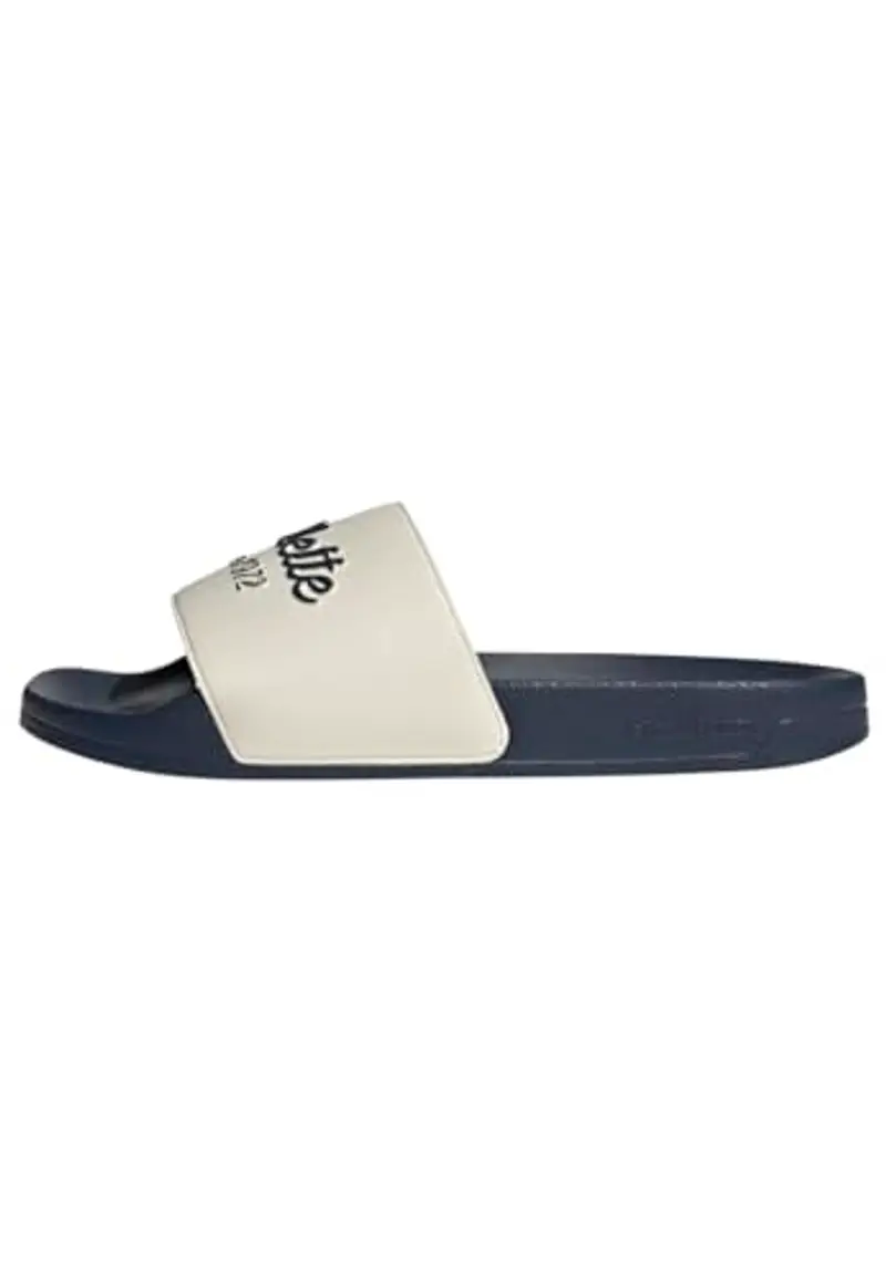 adidas Adilette Shower Slides, Infradito Unisex - Adulto, Wonder White Shadow Navy Shadow Navy, 40.5 EU