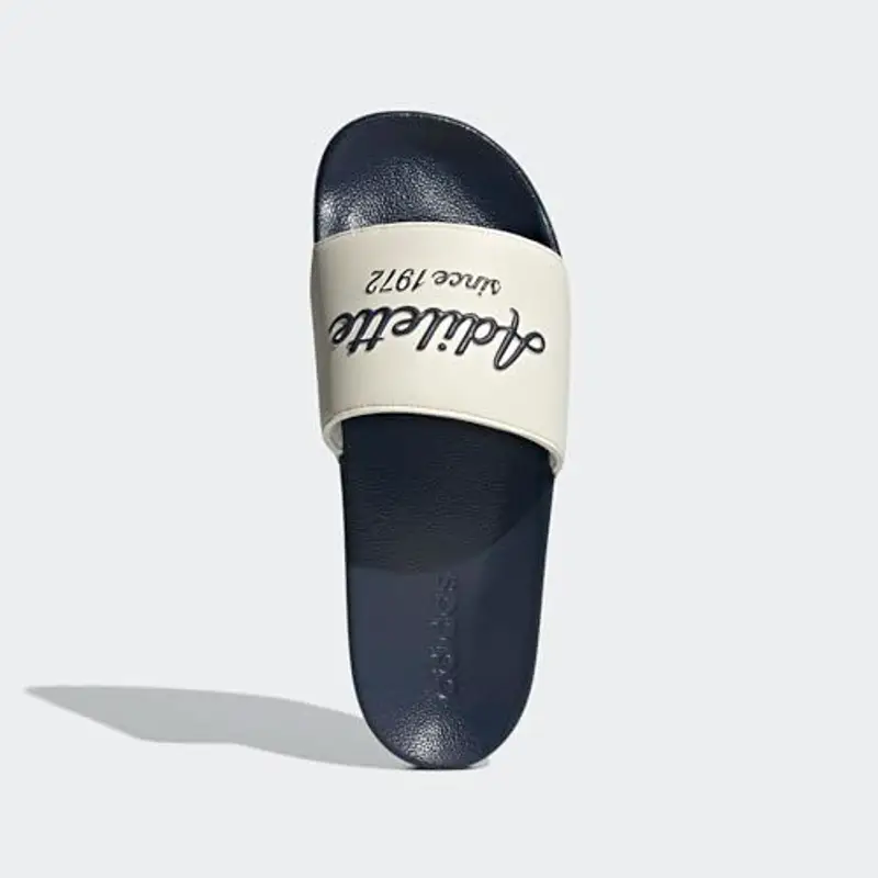adidas Adilette Shower Slides, Infradito Unisex - Adulto, Wonder White Shadow Navy Shadow Navy, 40.5 EU miniatura 3