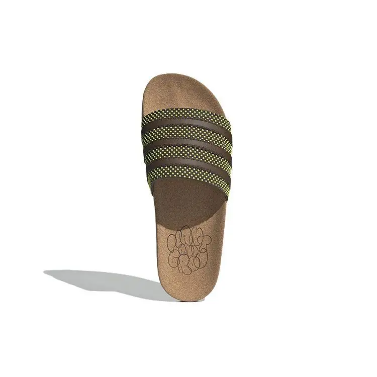 Adilette Slide Plant and Grow Sneakers Unisex Marrone Semi-Giallo Ghiaccio GY2350 39 miniatura 5