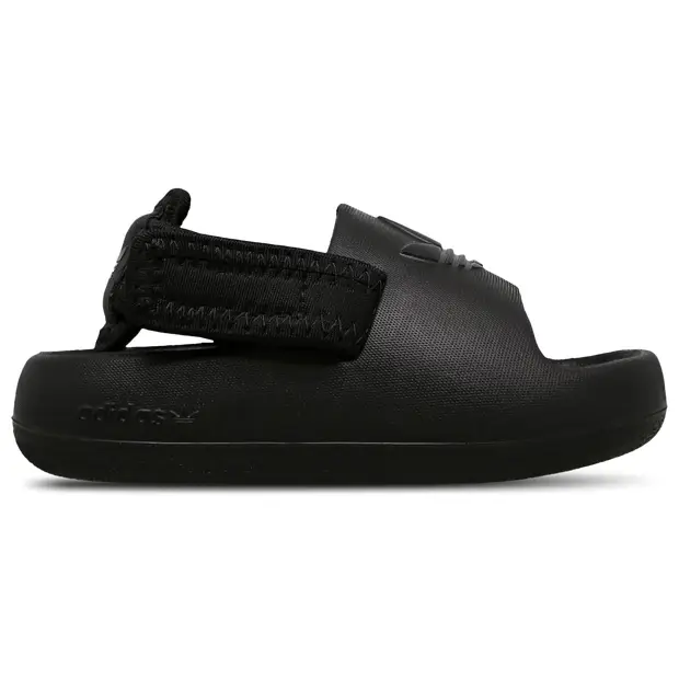 adilette unisex Scarpe - Nero - Termoplastico - Foot Locker Black