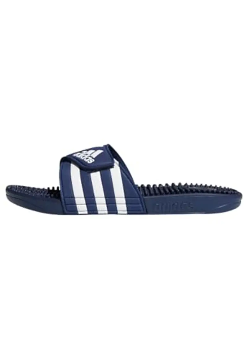 adidas Adissage Slides, Ciabattine Unisex-Adulto, Blu (Dark Blue/Ftwr White/Dark Blue), 39 EU