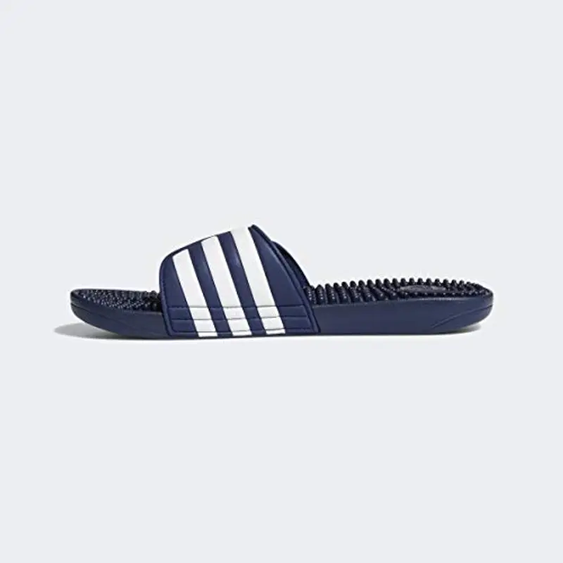 adidas Adissage Slides, Ciabattine Unisex-Adulto, Blu (Dark Blue/Ftwr White/Dark Blue), 44.5 EU miniatura 2