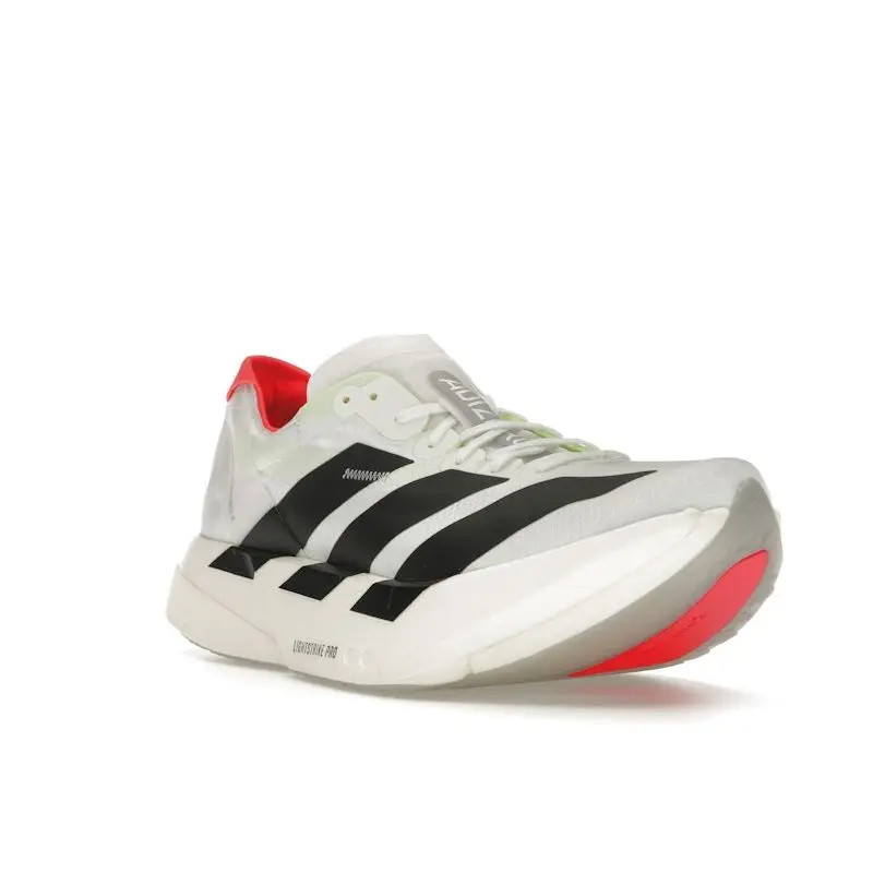 Adizero Adios Pro 4 Bianco Nero Sneakers Uomo Bianco Nuvola Nero Core Argento Metallizzato JR1094 45⅓ miniatura 5