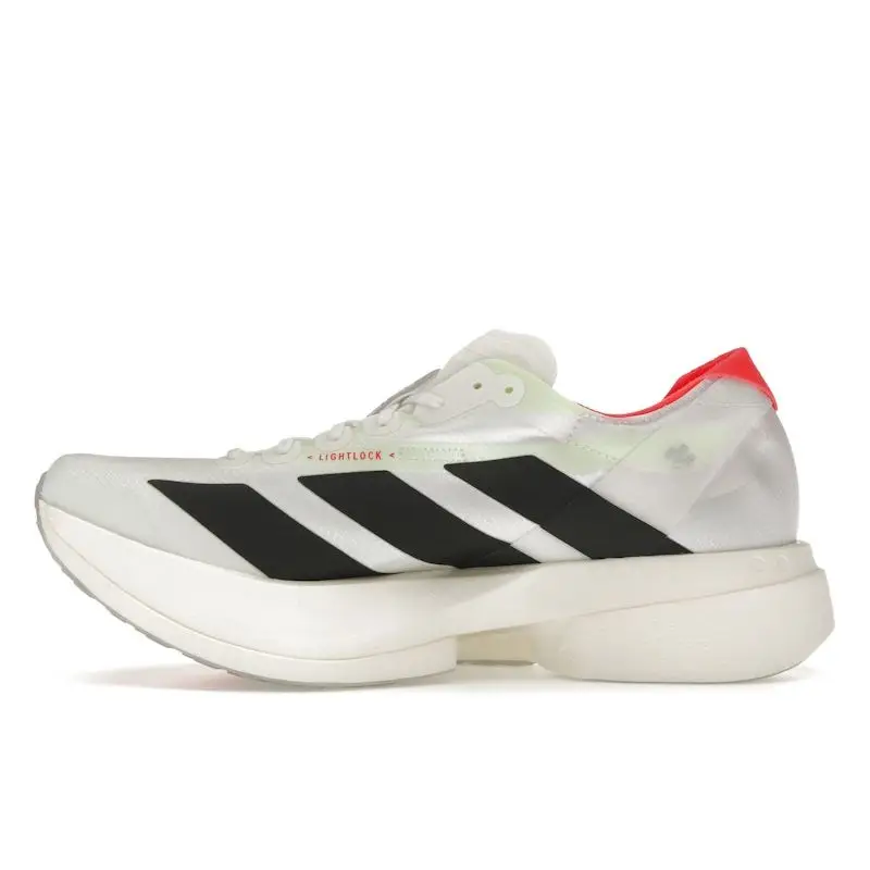 Adizero Adios Pro 4 Bianco Nero Sneakers Uomo Bianco Nuvola Nero Core Argento Metallizzato JR1094 46 miniatura 2