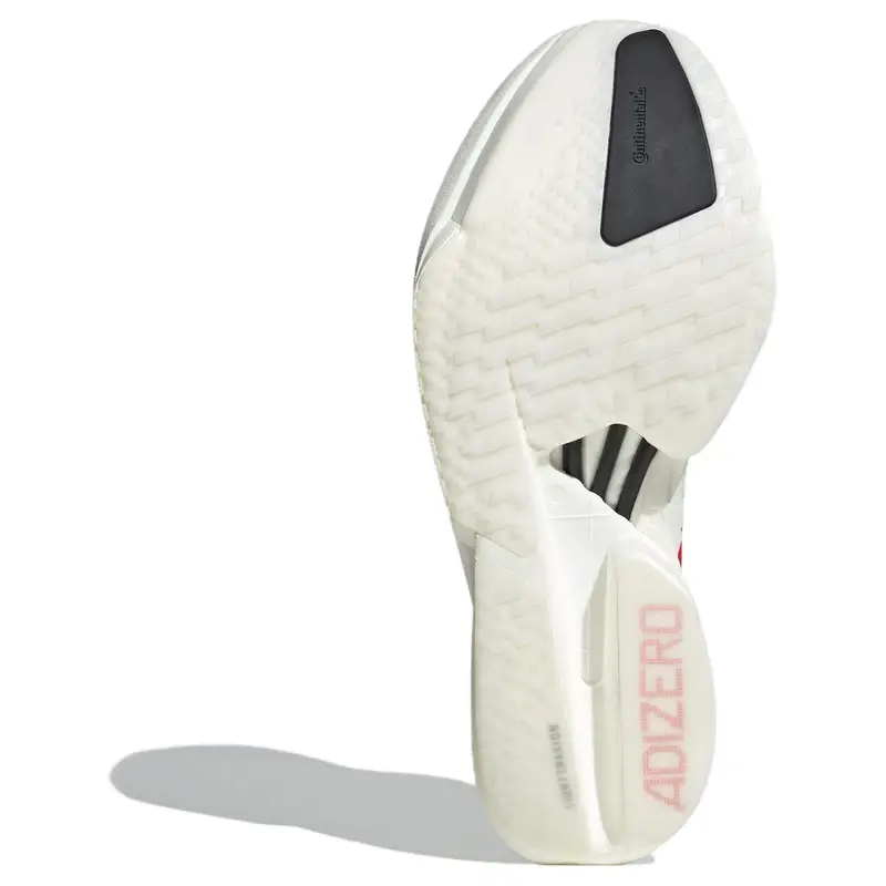Adizero Adios Pro 4 Bianco Sporco Scarlatto Migliore Sneakers JR6363 42⅔ bianco miniatura 4