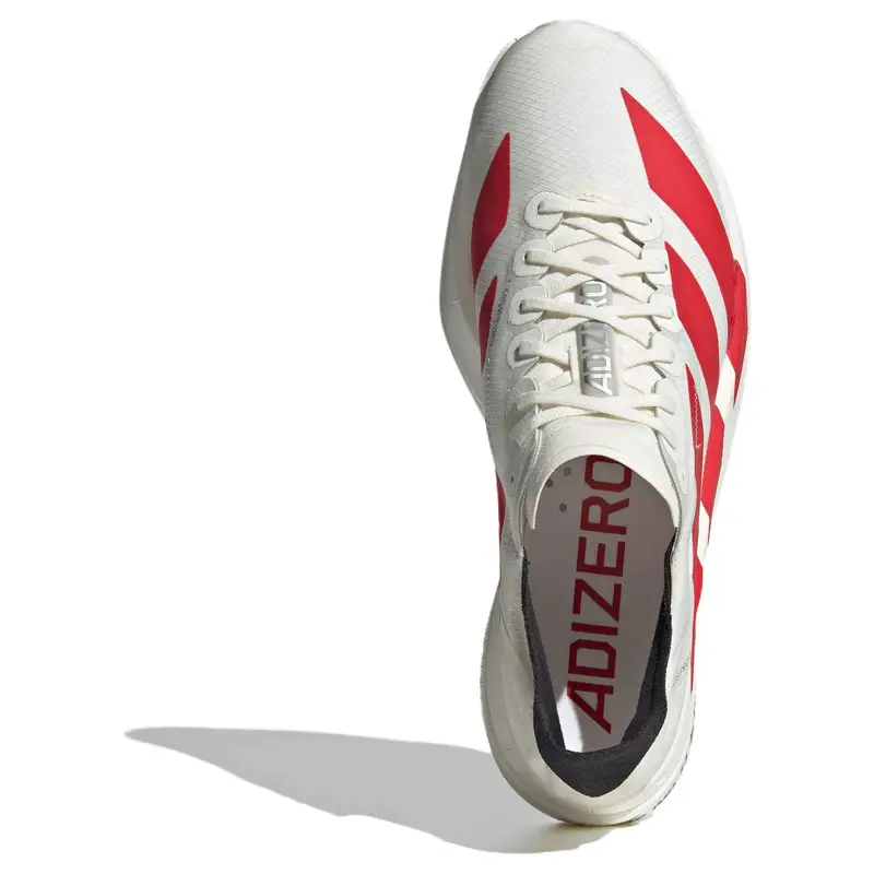 Adizero Adios Pro 4 Bianco Sporco Scarlatto Migliore Sneakers JR6363 42⅔ bianco miniatura 5