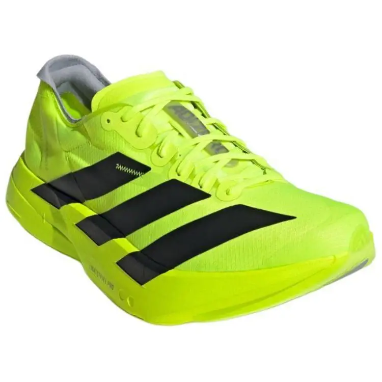 Adizero Adios Pro 4 Lucid Lemon Nero Sneakers Unisex Verde Core-Black Halo-Silver JR6364 40⅔ miniatura 2
