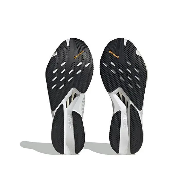 Adizero Boston 12 Bianco Notte Metallico Sneakers Unisex Bianco Nuvola Nero Core ID4236 40⅔ miniatura 5